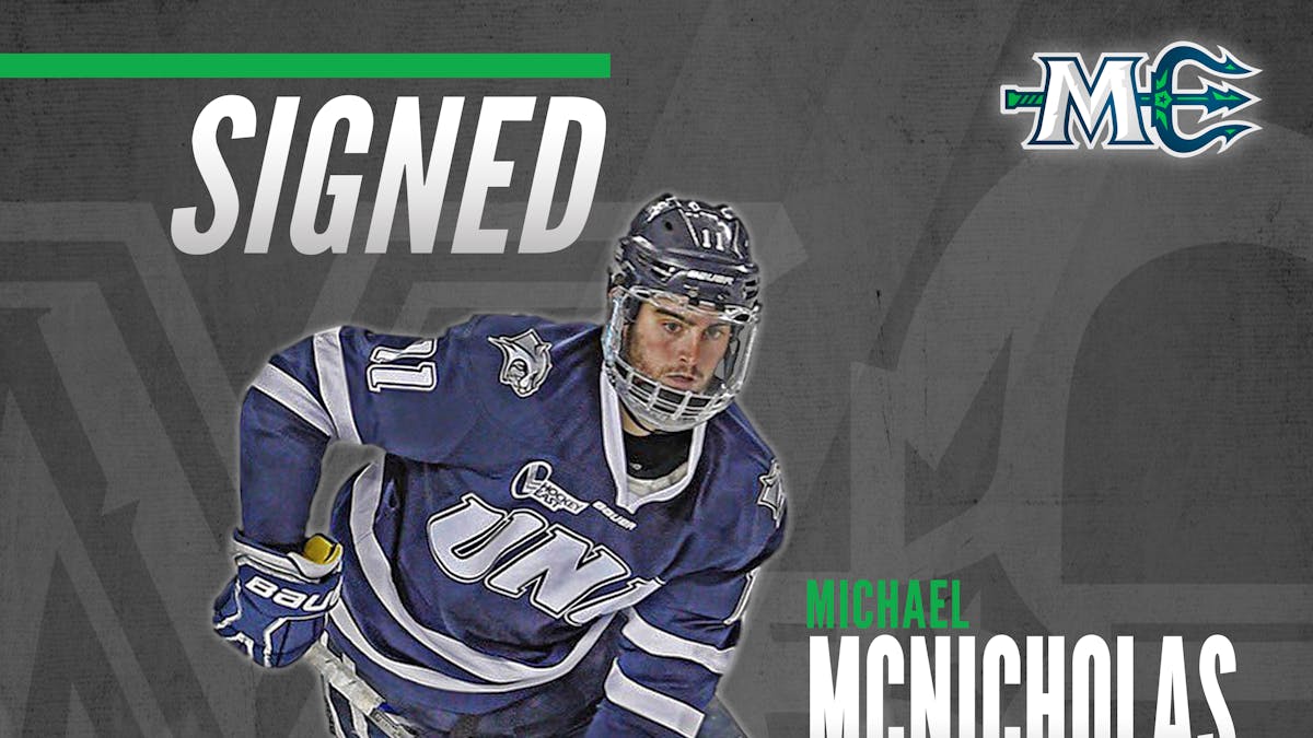 MARINERS SIGN FORMER UNH FORWARD MCNICHOLAS