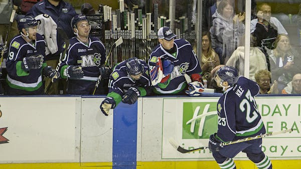 MARINERS FALL IN INAUGURAL GAME TO ADIRONDACK