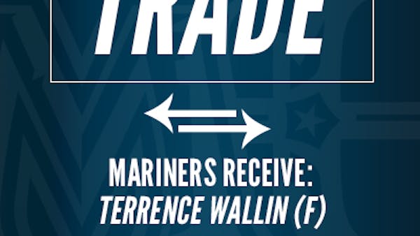 MARINERS ACQUIRE FORWARD TERRENCE WALLIN