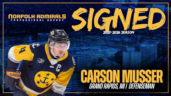 SIGNING | Musser Back For Fifth Season With Norfolk