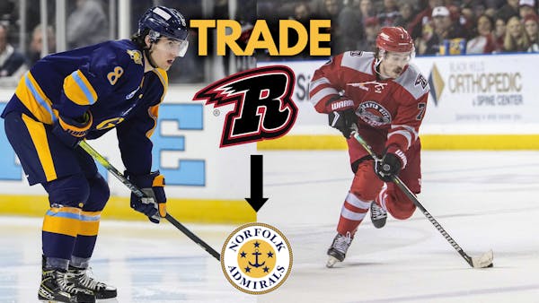 Admirals Acquire Vilio And Van Os From Rapid City