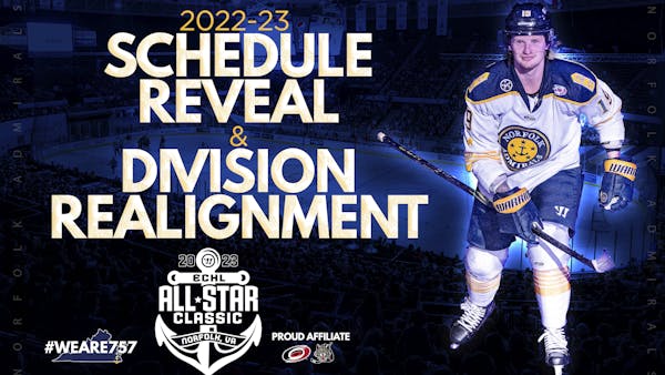 Admirals Announce 2022-23 Schedule & Move To North Division