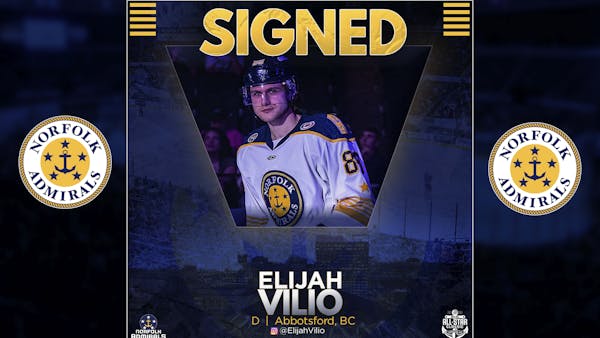 Vilio Returns To Norfolk For 2022-23 Season