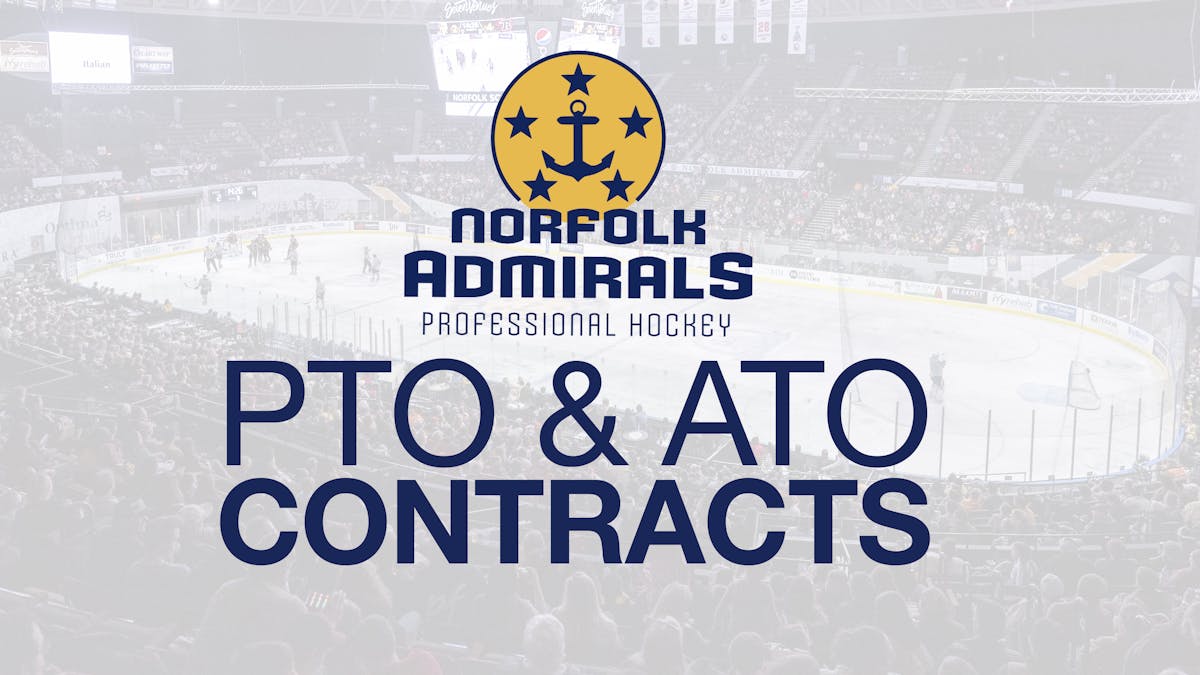 Admirals Announce Tryout Contracts For Training Camp