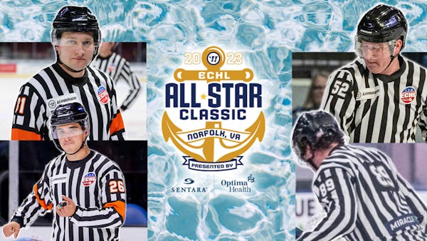 Officials named for 2023 Warrior/ECHL All-Star Classic