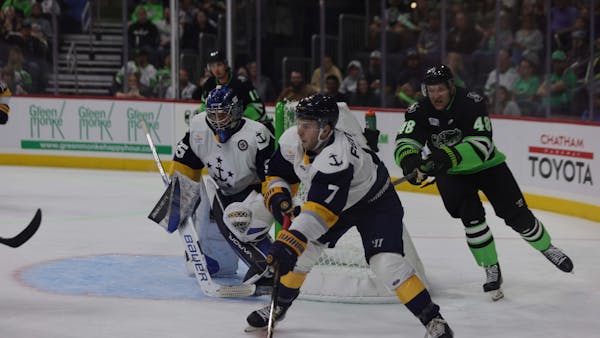 Admirals Score Two Late Goals; Fall In Shootout On Opening Night