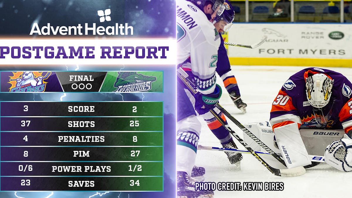 Solar Bears open 2019 preseason with 3-2 win