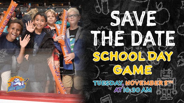 Solar Bears announce School Day Game for 2022-23 season