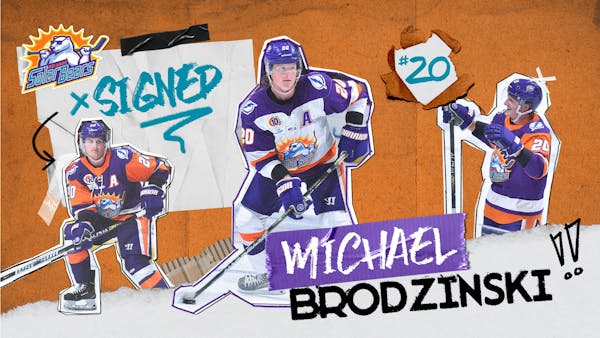 Michael Brodzinski signs for fourth season with Solar Bears