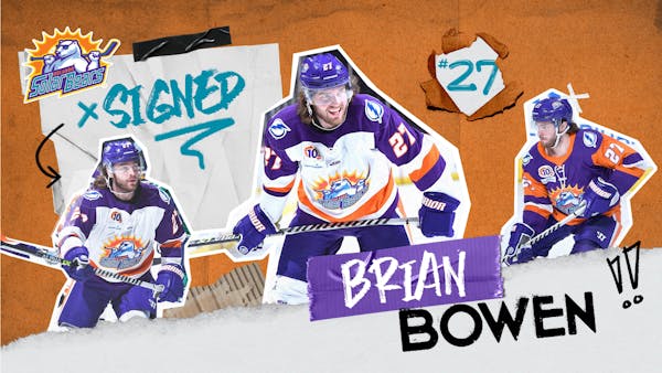 Brian Bowen returns to Solar Bears