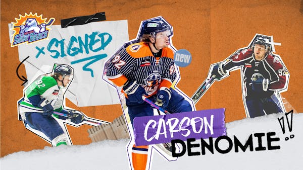 Solar Bears ink Carson Denomie