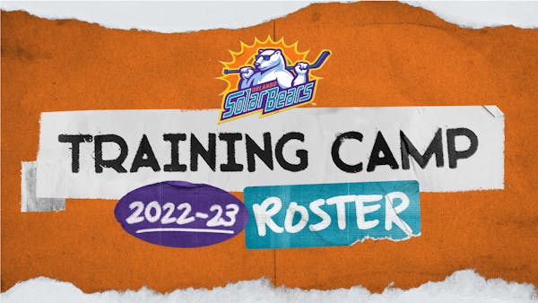 Solar Bears Announce Training Camp Roster