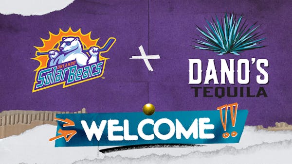Solar Bears Announce Partnership with Dano's Tequila