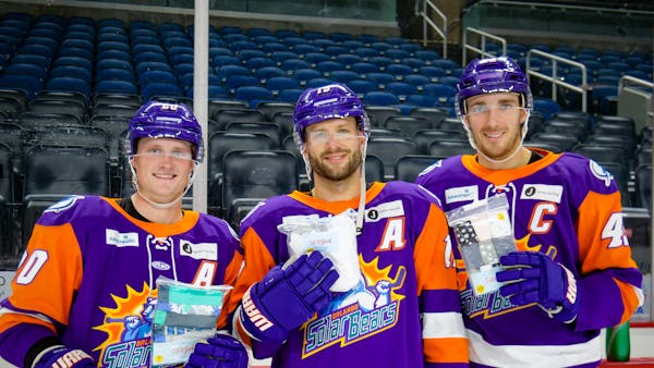 Solar Bears Host First Underwear Toss Night on December 29