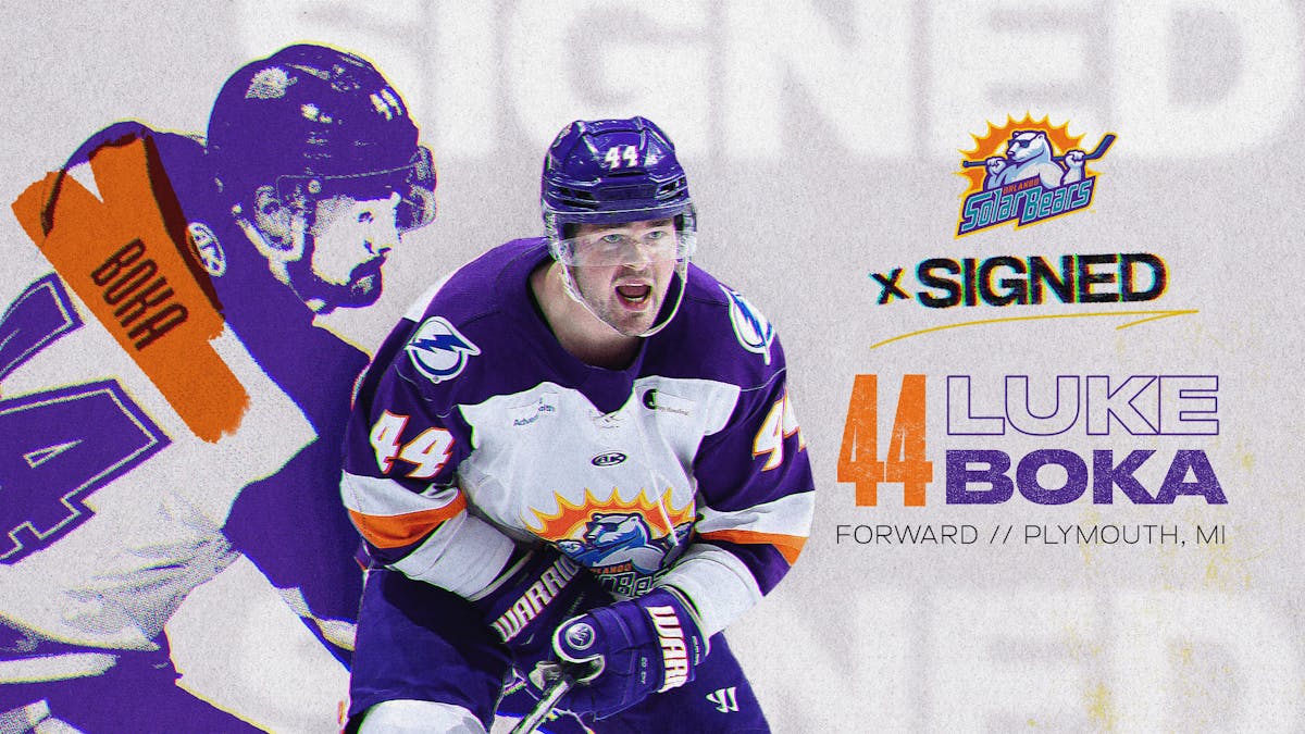 Luke Boka Re-Signs With Solar Bears