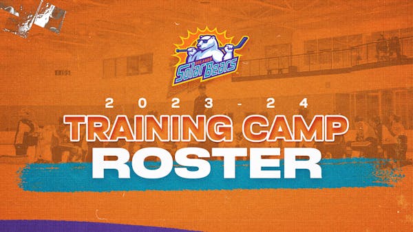 Solar Bears Announce 2023 Training Camp Roster
