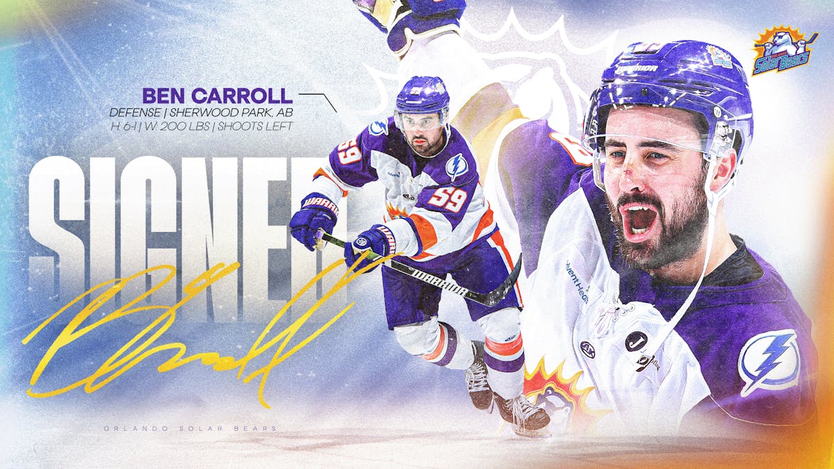 Ben Carroll Returns For Second Season In Orlando