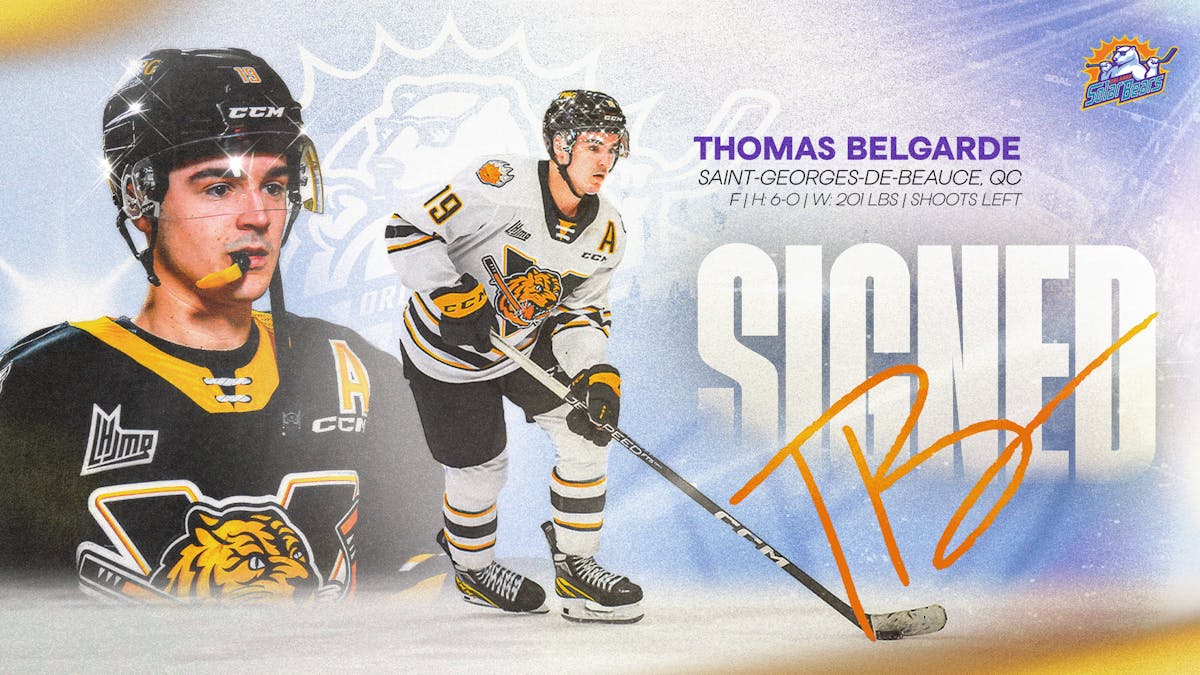 Solar Bears Welcome Forward Thomas Belgarde