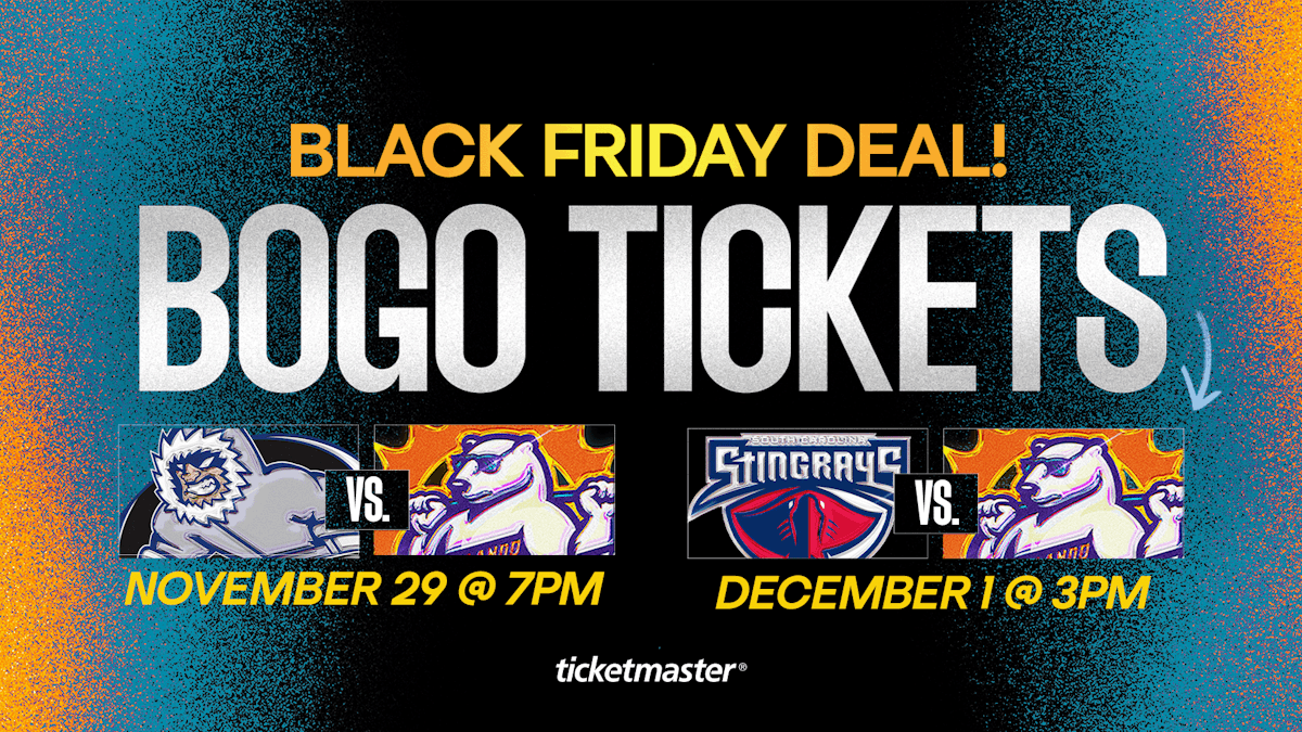 Solar Bears Offer Buy One, Get One Tickets for games this weekend