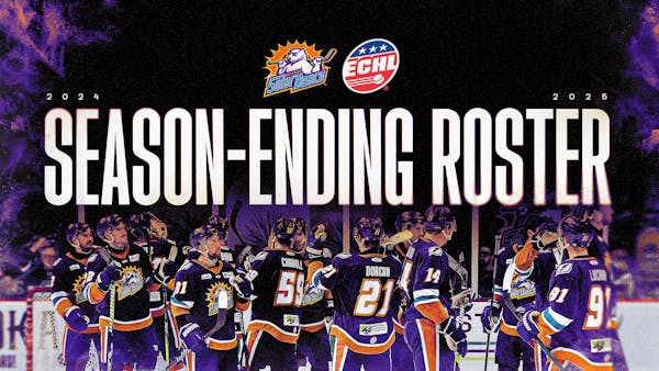 Solar Bears Submit Season-Ending Roster