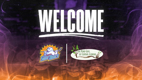 Solar Bears Announce Partnership with The Pond Guys of Central Florida