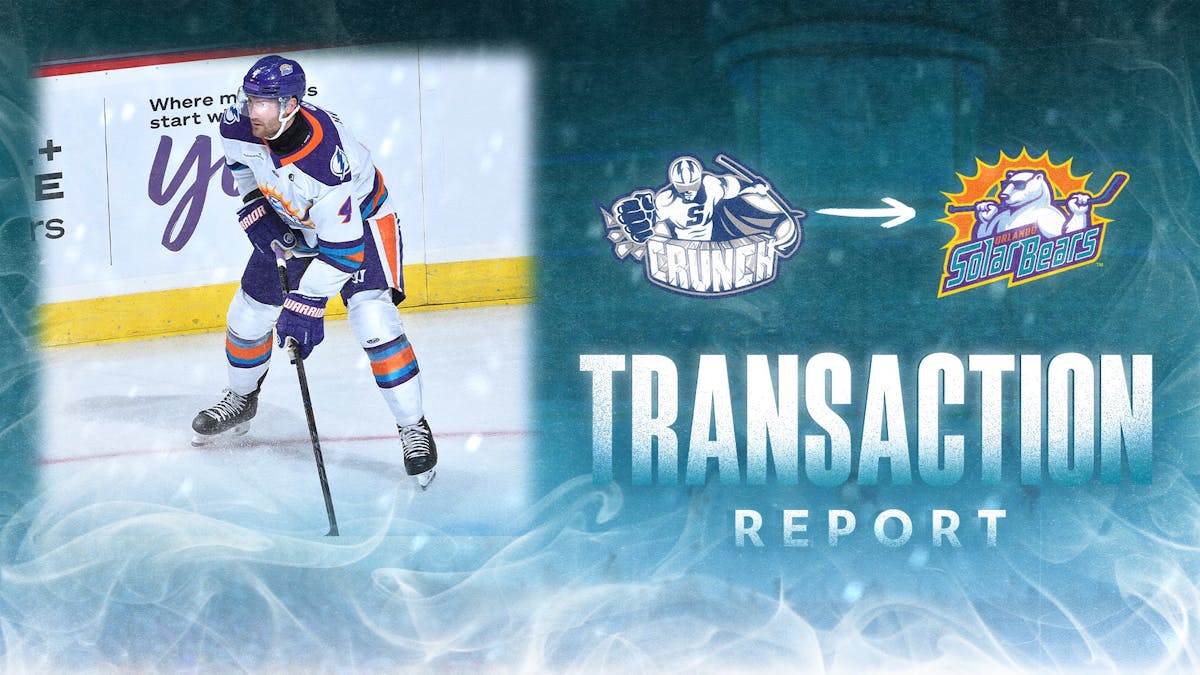 Syracuse Crunch Loan Reece Newkirk, Spencer Kersten, and Chris Harpur to Solar Bears; Release Goaltender Ethan Langenegger from Tryout