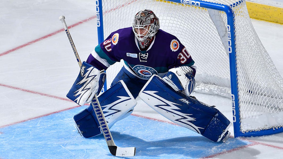 Cal Heeter named CCM/ECHL Goaltender of the Week