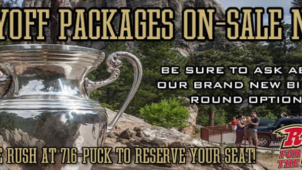RUSH PLAYOFF PACKAGES ARE READY!!!