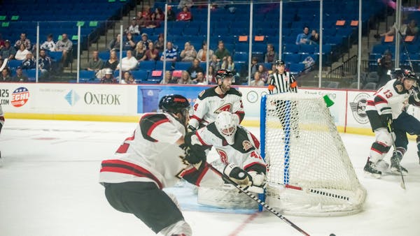 LATE, UNLUCKY BOUNCE DOOMS RUSH IN ROAD TRIP FINALE