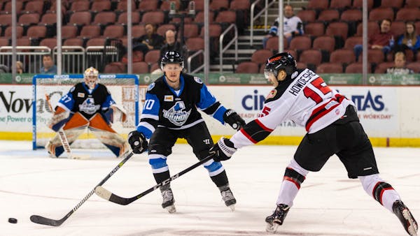 LATE PENALTY DOOMS RUSH AGAINST THUNDER