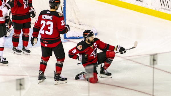 QUENNEVILLE TIES HISTORY AS RUSH FORCE RUBBER MATCH