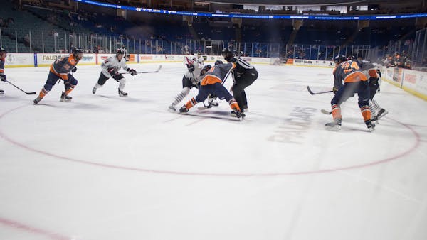 QUENNEVILLE’S PAIR OF GOALS WINS RUSH SERIES IN OVERTIME