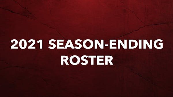 RUSH ANNOUNCE SEASON-ENDING ROSTER