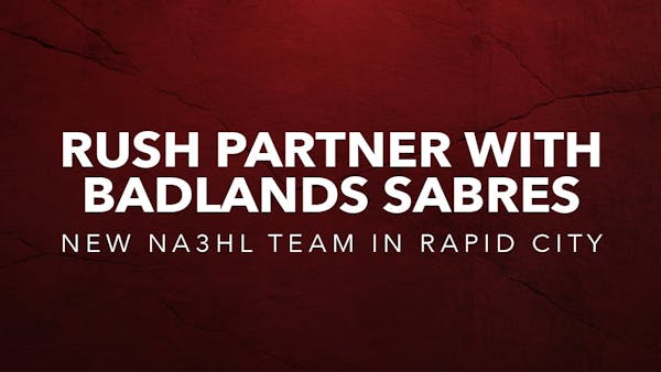 RUSH TEAM UP WITH BADLANDS SABRES