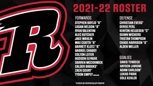 RUSH SET OPENING NIGHT ROSTER