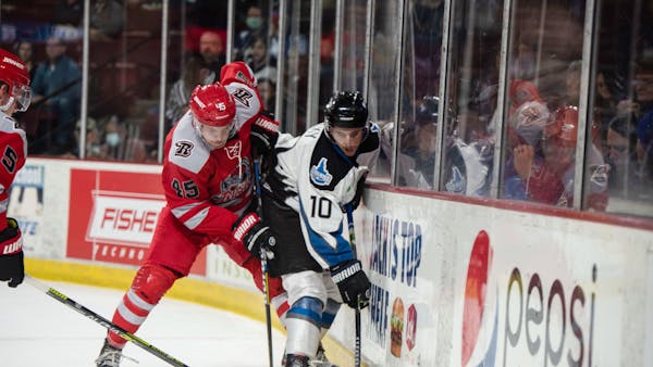 RUSH STORM BACK, BEAT STEELHEADS, 5-4