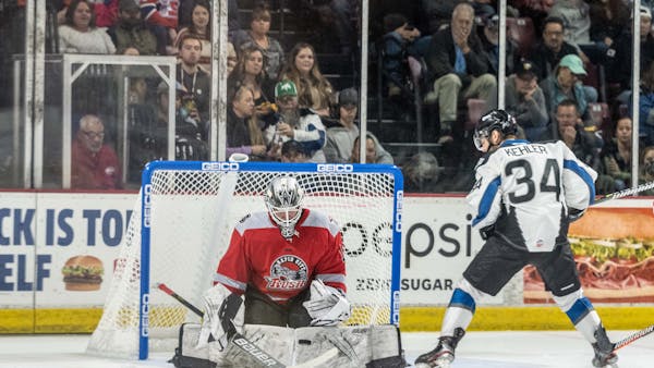 RUSH FALL IN OT TO STEELHEADS, 2-1