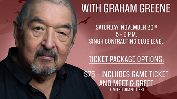 MEET AND GREET WITH GRAHAM GREENE