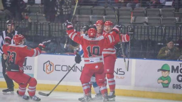COATTA’S HAT TRICK POWERS RAPID CITY PAST IDAHO, 4-2