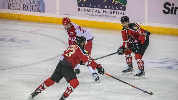 RAPID CITY EDGED BY ALLEN, 5-4, IN FRONT OF SEASON-HIGH CROWD