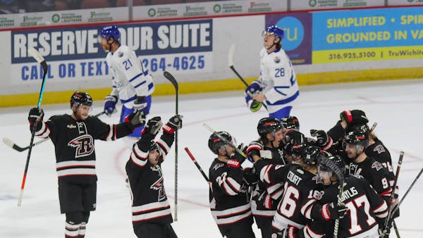 RUSH PREVAIL OVER WICHITA IN OT, 2-1