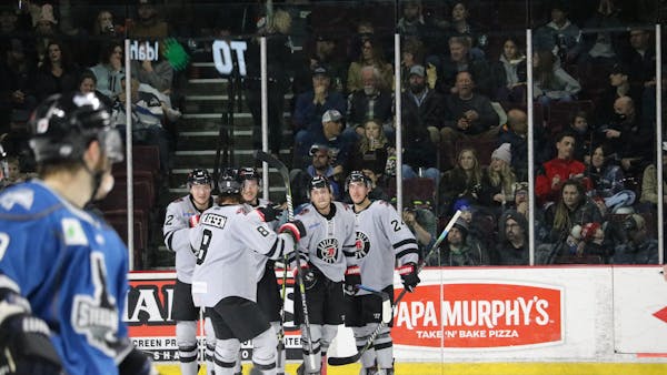 RUSH EDGE STEELHEADS IN BOISE, 2-1