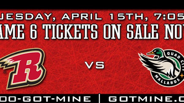 TICKETS FOR GAME 6* ON-SALE NOW!