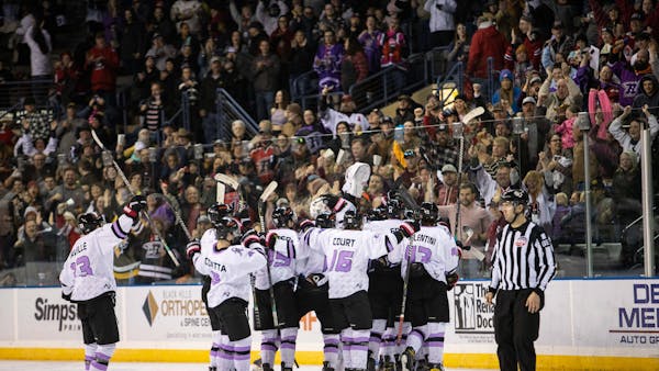 RUSH COME FROM BEHIND, BEAT THUNDER IN OT, 6-5
