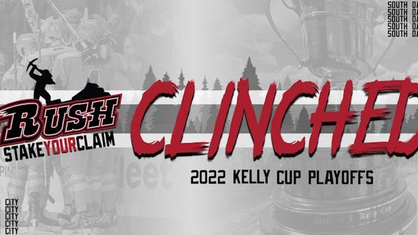 RUSH CLINCH BERTH IN KELLY CUP PLAYOFFS