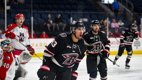 RUSH BEAT ALLEN, 6-3, IN GAME 5 TO CLOSE OUT SERIES