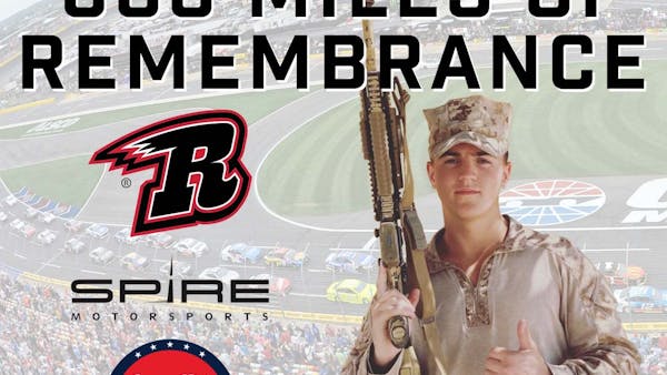 RUSH, SPIRE MOTORSPORTS, TO HONOR FALLEN MARINE RYLEE MCCOLLUM DURING COCA-COLA 600