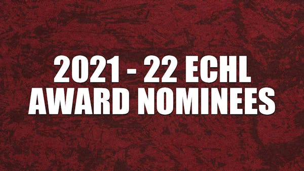 RUSH NAMED FINALISTS FOR SEVEN ECHL TEAM AWARDS