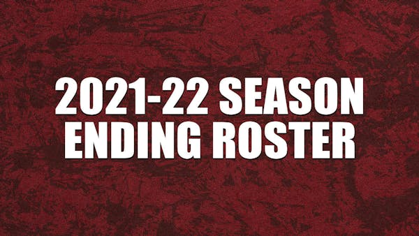 RUSH ANNOUNCE 2022 SEASON-ENDING ROSTER