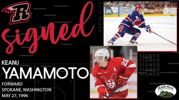 RUSH ADD ROOKIE WINGER KEANU YAMAMOTO